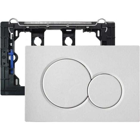 Plaque de Déclenchement Compatible SIGMA01 – Blanche Double Touche – Ref 115.770.11.5 (1/5)
