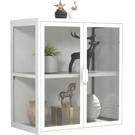 Vetro per espositori a parete in vetro Flokas S 65x60x35 - VCM