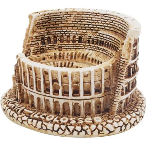 Kolosseum-Aquarium-Dekorationen Antike Arena Römisches Amphitheater Reptilien-Schildkröten-Eidechsen-Spinnen-Terrarien Haustierdekoration (1/5)