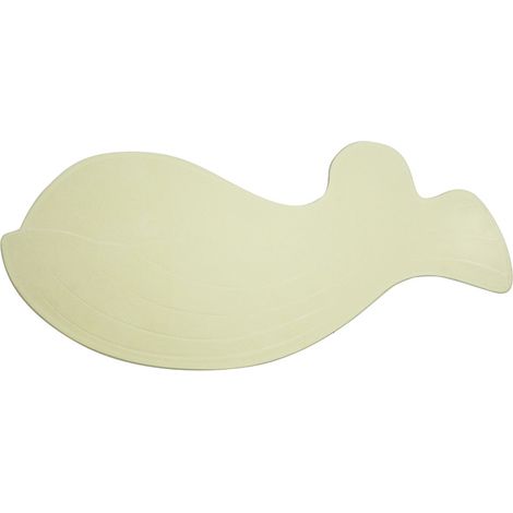 Rutschfeste Badematte mit Cartoon-Motiv für Kinder (Milchweiß)