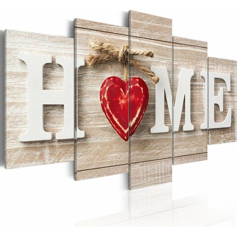 Tableau maison maison d'amour - 200 x 100 cm (1/4)