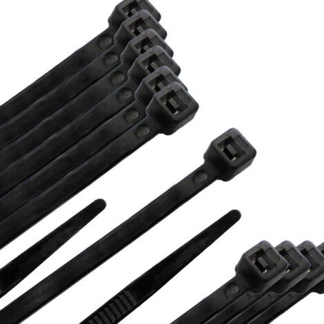 Bridas Nylon 100 % Schwarz 7,8 x 540 mm. (Bolsa 100 Einheiten)