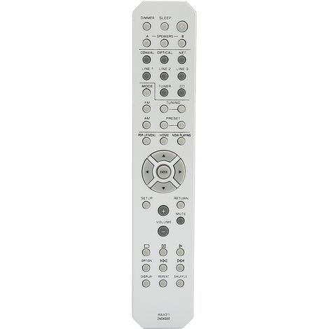 Télécommande de remplacement ZN04320 pour récepteur audio R N301 R N301BL RN301 RN301BL (1/5)