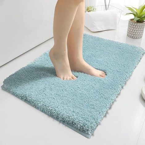 Microfibre Tapis de Bain 40x60 cm,Tapis Salle de Bain Antidérapant (1/5)