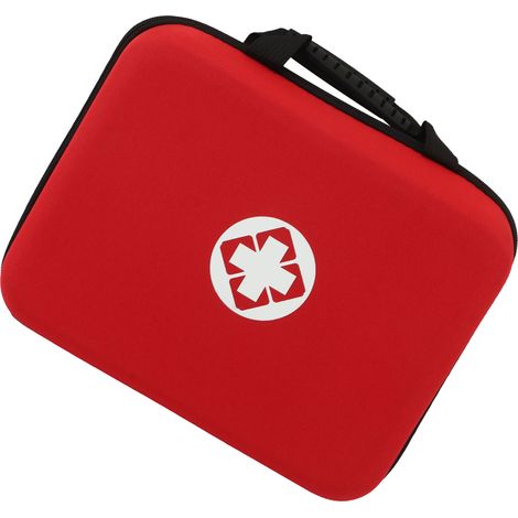 Dieses Outdoor-Notfallset enthält wichtige Erste-Hilfe-, medizinische und Überlebensausrüstung und eignet sich für Roadtrips und Abenteuer. (1/4)