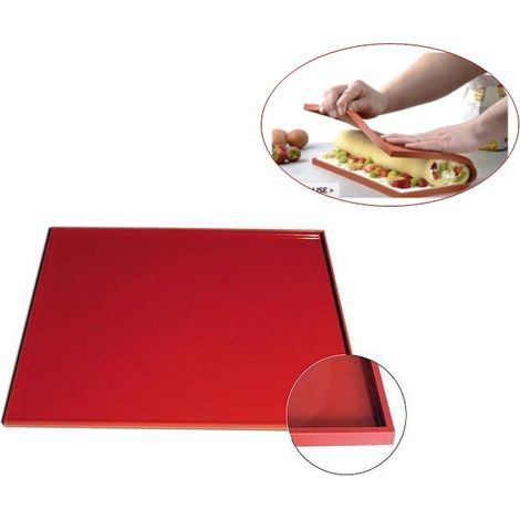 Tappetino in silicone con bordo Tapis Roulade Silikomart (1/5)