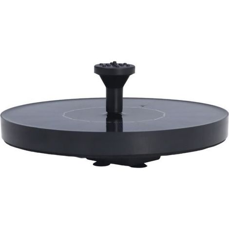Fontaine Solaire - 7 V 1.4 W - Débit 200 L/h - Pour Piscine Jardin - ABS - 1 Pièce (1/4)