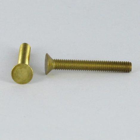 Vis métaux Laiton Tête fraisée Non fendue M4X40-1 pièce