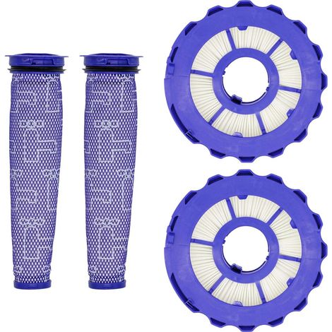 Ersatzteile für den Dyson DC40 Handstaubsauger (2-teiliger hinterer Motorfilter und 2-teiliger vorderer Motorfilter). (1/3)