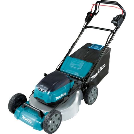 Makita Tondeuse à gazon sans fil 2x18V / 5,0 Ah, 2 batteries + chargeur