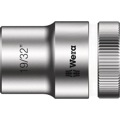 Wera 8790 HMC Zyklop-Steckschlüsseleinsatz mit 1/2"-Antrieb, 19/32" x 37 mm - 05003622001