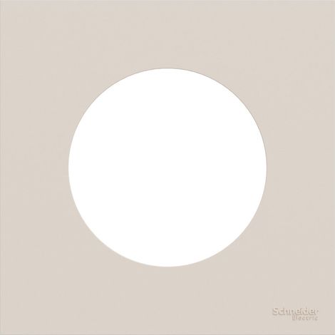 Placca singola Odace, SCHNEIDER ELECTRIC, beige sabbia SCHNEIDER ELECTRIC (1/5)