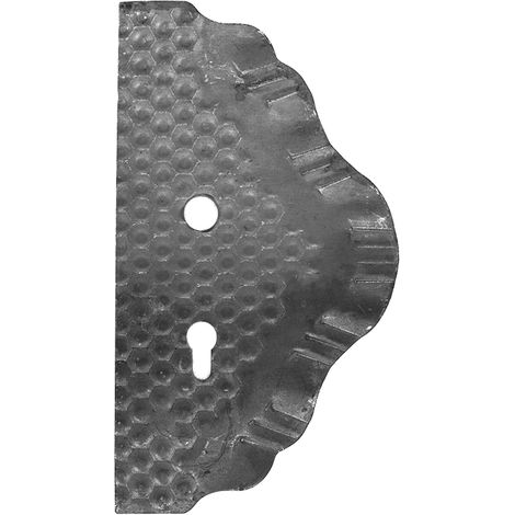 Placa derecha, espaciado de 72 orificios, elementos forjados 63.116.72 H300XL165 3MM