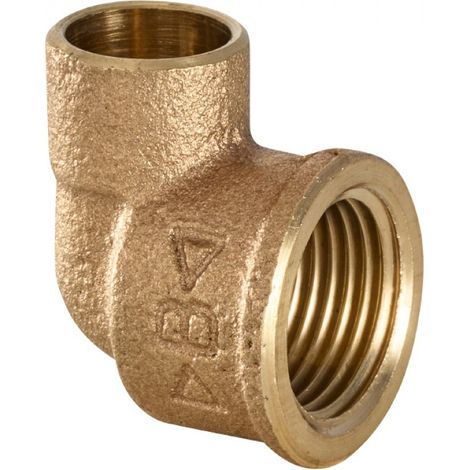Raccordo rame atcosa 4090g gomito 90 gradi ottone rosso