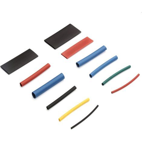 Assortment kit of 560 2:1 heat shrink tubing, insulating sleeves for electrical cables, with portable storage box (1/5)