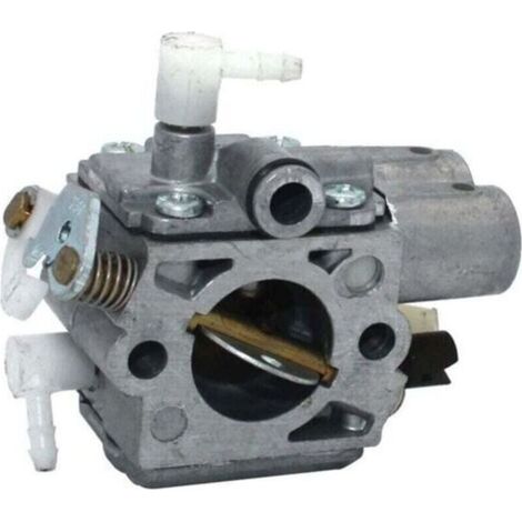Carburateur pour tronçonneuse compatible modèles MS231, MS231C, MS251, MS251C, référence C1Q-S233, fixation adaptée, pièce de rechange pour entretien et réparation de tronçonneuse thermique (1/4)