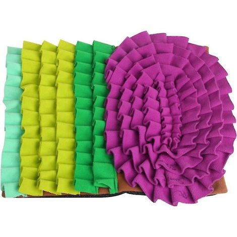 Tapis de fouille pour chien, couverture d'entraînement olfactif, tapis olfactif, gamelle anti-glouton, distributeur de nourriture (1/5)