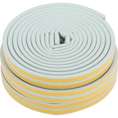 Lot de 3 joints d'étanchéité épais, isolants, anti-choc et auto-adhésifs pour portes de garage et fenêtres. (1/5)