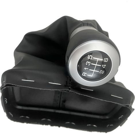 Pomello del cambio a 6 marce, cuffia del cambio, guarnizione di copertura, parapolvere di ricambio per Seat Alhambra 2000-2010 (1/5)