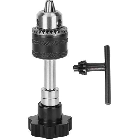 Mandrin de perçage, plage de serrage en alliage d'aluminium de 0,5 mm à 6,5 mm, alliage d'aluminium, foret à bois avec clé,Ensemble D'Outils Complet (1/5)