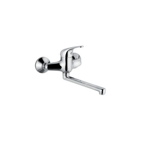 MISCELATORE MONOCOMANDO LAVELLO A MURO LINEA EPIC- Cromo- MARIA- pezzi 1
