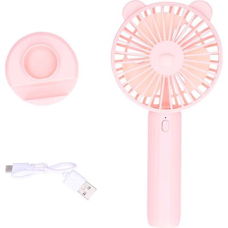 Mini ventilateur portable ultra silencieux rechargeable par USB-Online Store (1/5)