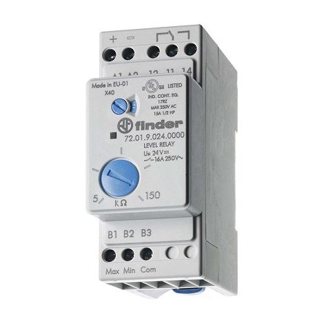 Control Nivel Liquidos 1cto Conmutado 230vac  16a/250vac Finder 72.01.8.240.0000