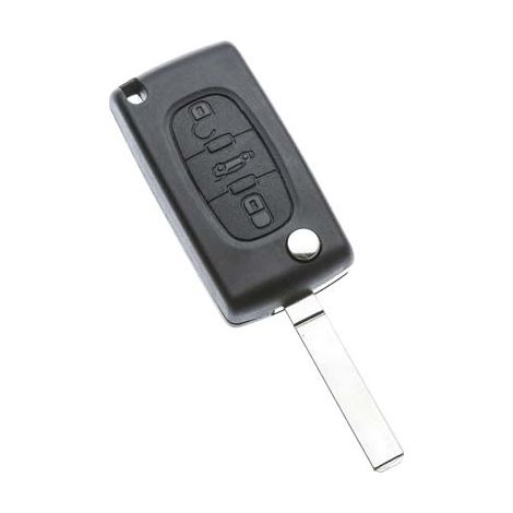 GUSCIO CHIAVE AUTO CITROEN VA2BRS8N SILCA  PULSANTI 3