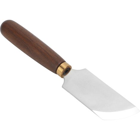 Couteau à cuir DIY, couteau biseauté pour le travail du cuir avec manche en bois, outils pour le cuir
