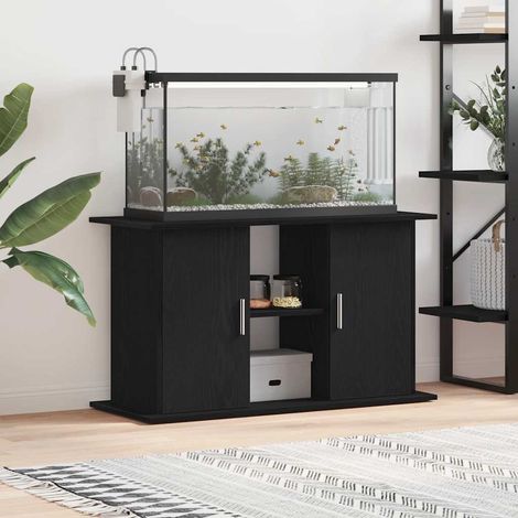 Aquariumständer Schwarze Eiche 101x41x58 cm Holzwerkstoff
