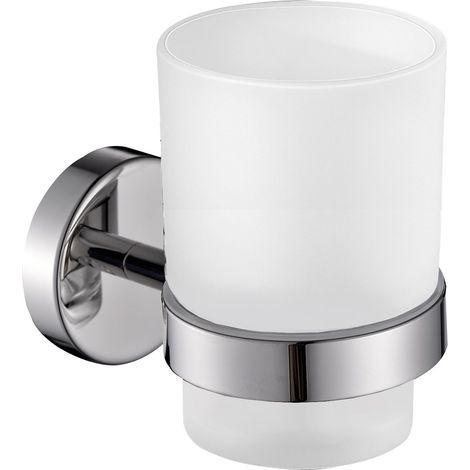 Portaspazzolini da muro in acciaio inox AISI 304 Gedy 5010 serie PROJECT Cromato (1/2)