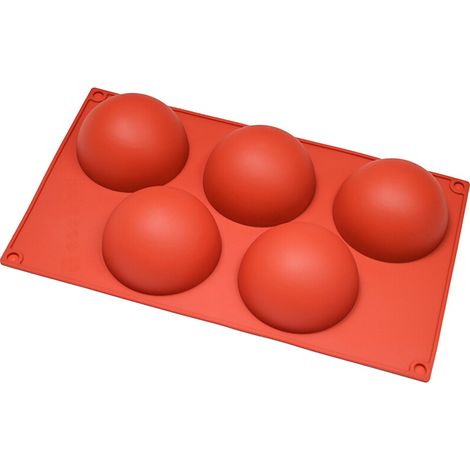 Molde de silicona de cono semicircular, para pasteles de la quinta compañía. (1/5)