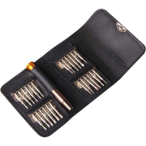Set mit 25 Multifunktionsschraubendrehern zum Zerlegen und Reparieren von Mobiltelefonen, Computern, PCs und elektronischen Geräten (1/3)