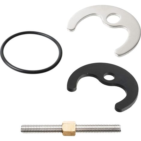 Kit de fixation de rechange pour robinet mitigeur monobloc et lavabo, visserie complète (1/5)