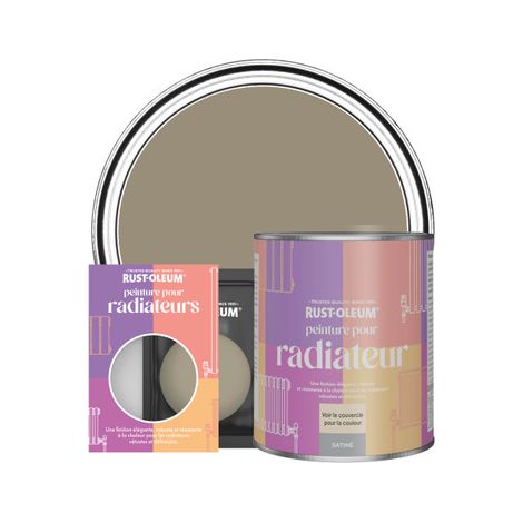 Peinture pour Radiateur, Finition Satinée - Café Deluxe (1/3)