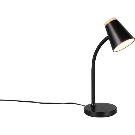 REALITY LED-Tischleuchte PONGO, R55831102, 4,5W, 500lm, 3000K, schwarz (1/5)