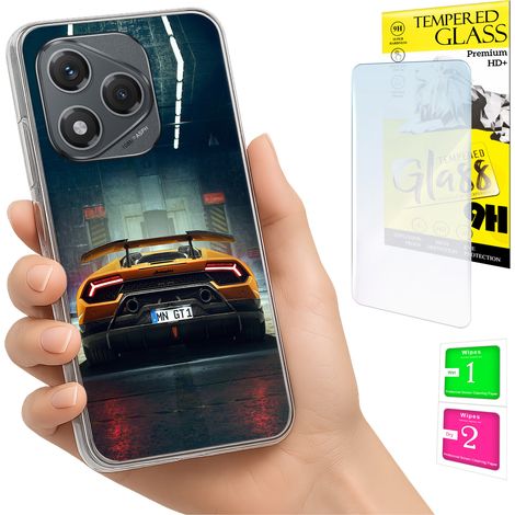 Schutzhülle für Honor 400 Lite: Foto-Rückseite + 9H-Glas (1/5)