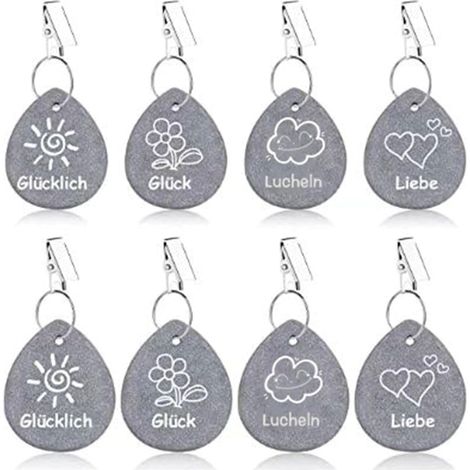 Juego de 8 pesas para manteles para sujetar manteles – hogar/restaurante/boda – decoración de picnic – accesorios multiusos