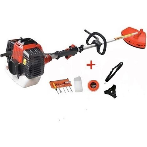 DECESPUGLIATORE TAGLIAERBA RASAERBA TAGLIABORDI A SCOPPIO 52cc 2 TEMPI (1/2)