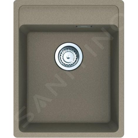 Franke Maris - Évier en fragranit MRG 610-37 RTL, 41x51 cm, cachemire 114.0661.446 (1/4)