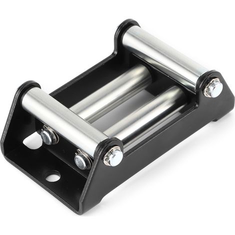 Écubier à rouleaux robuste pour treuil, galvanisé, entraxe de 110 mm (4,3 po), construction solide (1/5)