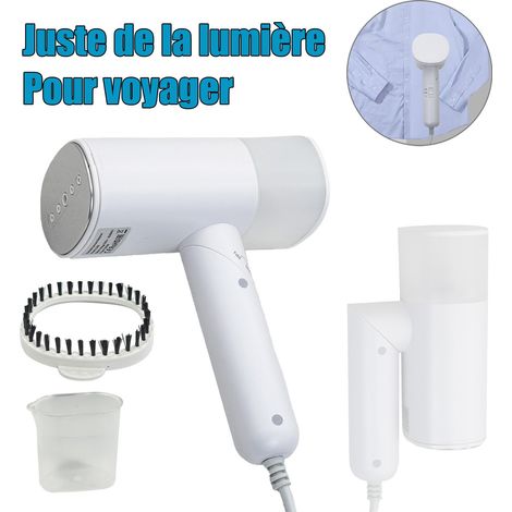 Vapore pour vêtements, vapeur de voyage portable 2 en 1, chauffage rapide de 15 secondes, écran LED (1/2)