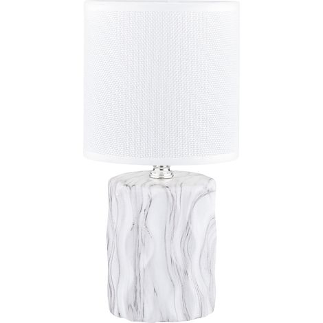 Lampe de table céramique blanche E14 40W Zuma Line (1/3)