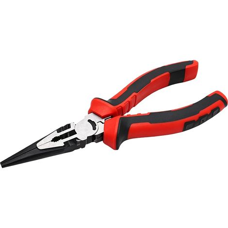 Pince Bec Long 17cm Acier Carbone Precision Bijoux Electricien pour maison (1/5)