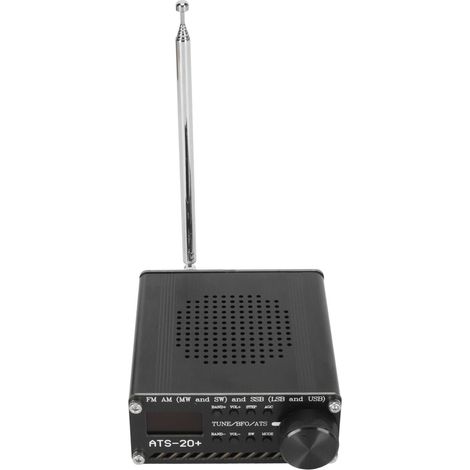 Récepteur radio toutes bandes Si4732, enregistreur radio portable professionnel FM, AM, MW, SW, SSB, LSB, USB avec haut-parleur intégré. (1/5)