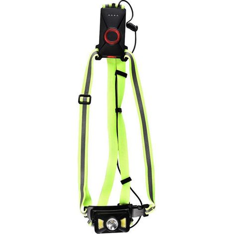 Lampe de Course à Pied, Angle de Faisceau réglable 500 lumens, Bande réfléchissante, Rechargeable par USB, Lampe de Nuit pour Le Torse à Del (1/4)
