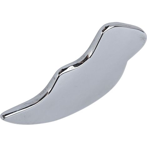 Plaque de grattage térahertz en forme de corne, planche de Gua Sha pour le visage, les bras et les jambes, idéale pour le dragage des méridiens du visage, des bras et des jambes. (1/5)