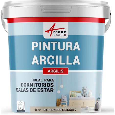 Pintura natural de arcilla para decorar dormitorio infantil - ARGILIS