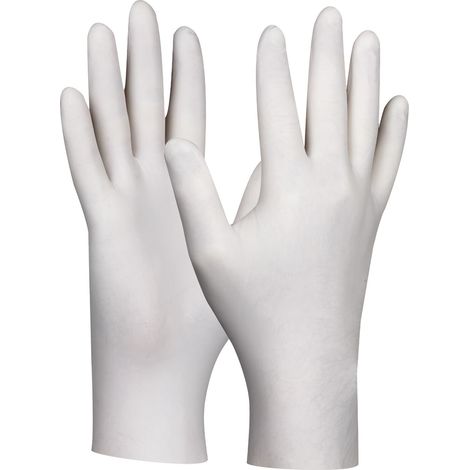 Gebol Latex-Einweghandschuhe M ungepudert 80 St. Latexhandschuh Einmalhandschuh
