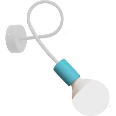 Helam OXFORD Applique Blanc, Turquoise 25cm